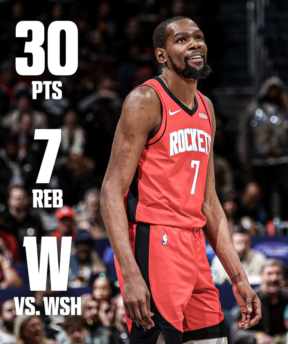 爱游戏官网下载-连续三场30+队史首人!KD1点成历史第二 37岁助火箭更上一层楼